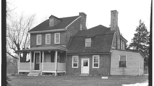 Hugg-Harrison-Glover house in Bellmawr NJ